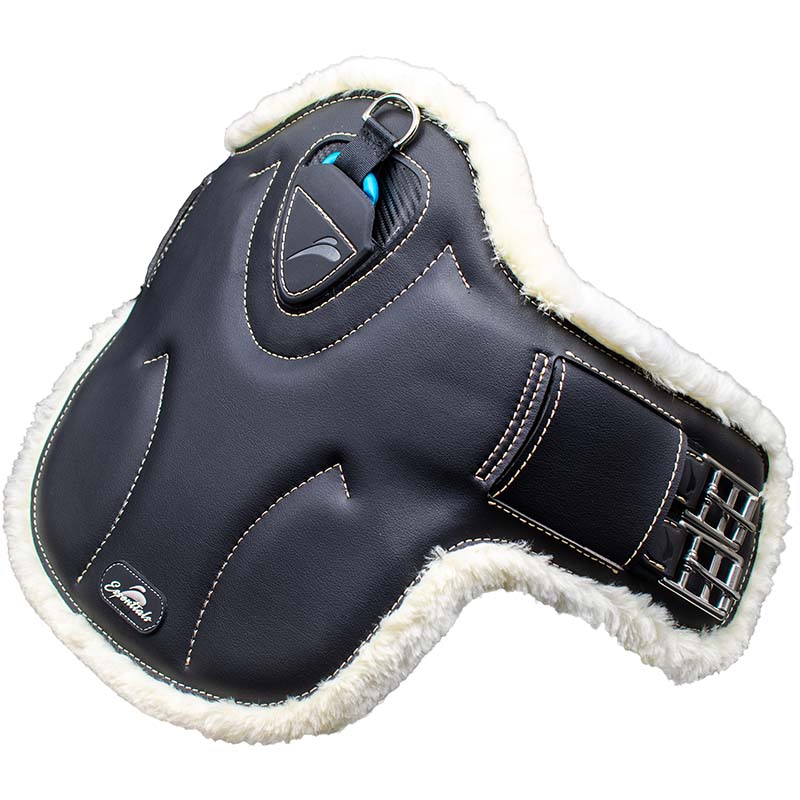 Equick es fluffy girth in synthetic wool