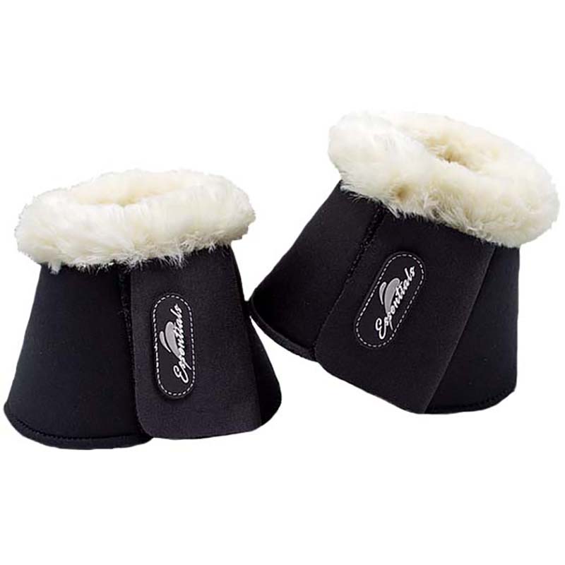 Equick bell boots es overreach fluffy in synthetic wool