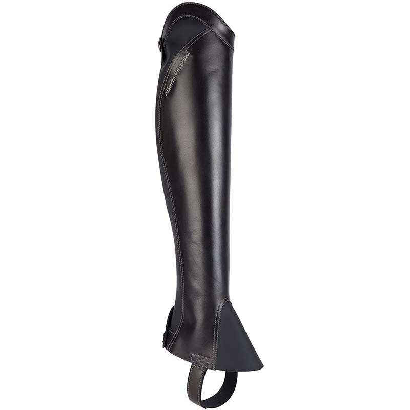 Riding leather chaps alberto fasciani super nature model
