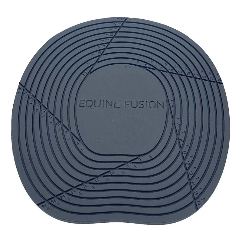Dampening pad for horse protective shoe