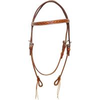 WESTERN BRAD REN'S HEADSTALL ZIG-ZAG TOOLING