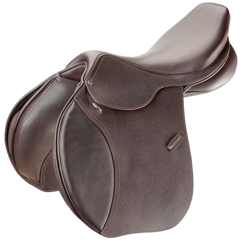 Jumping saddle daslo gold with interchangeable bow