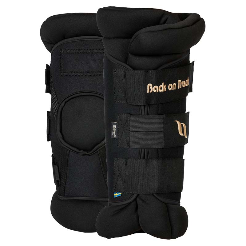 Back on track padded hock boots for rest or transport royal deluxe
