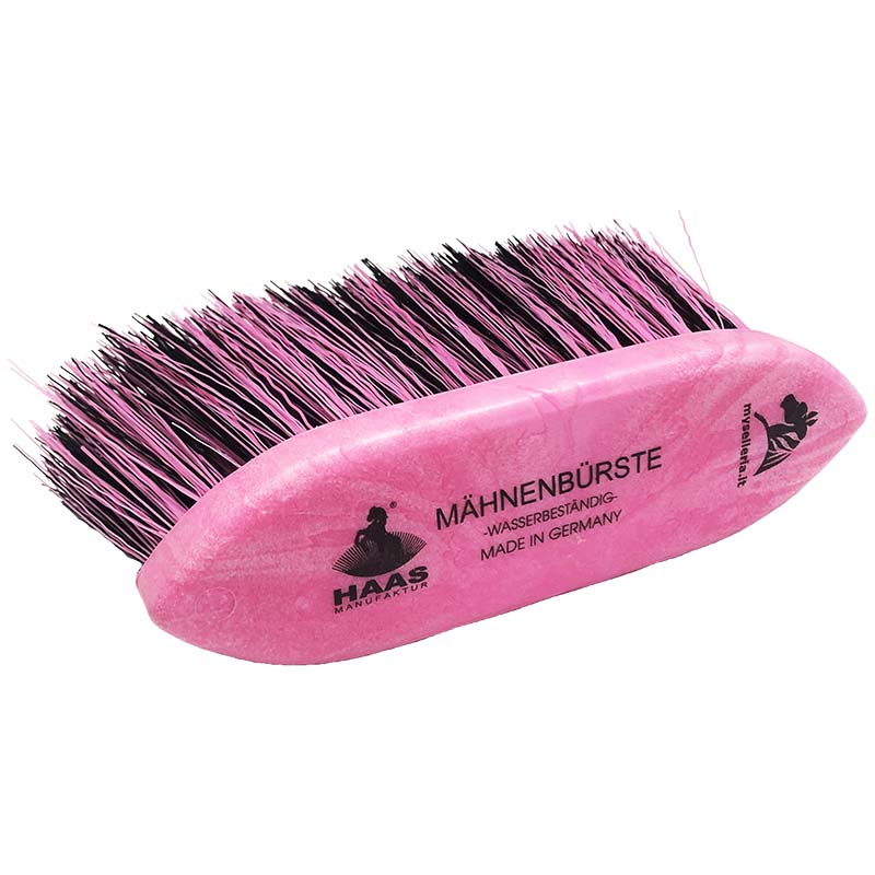 Haas small mane brush with 8cm long bristles