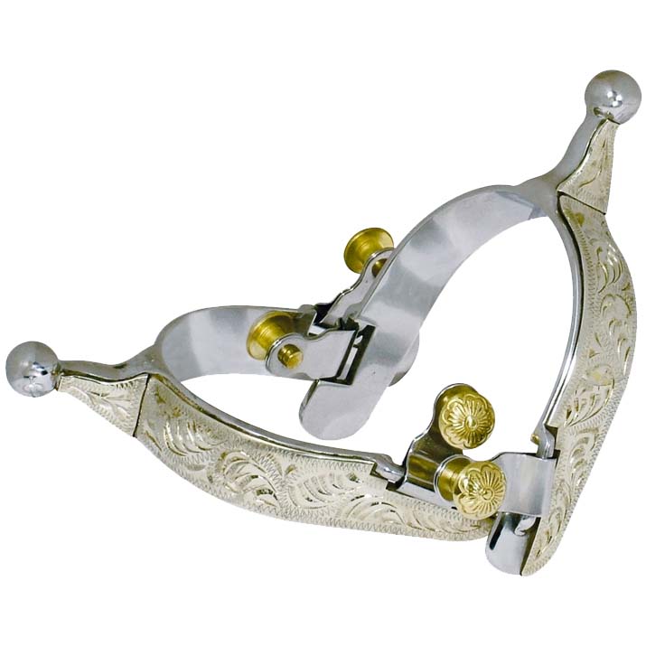 Western stainless steel spurs ball