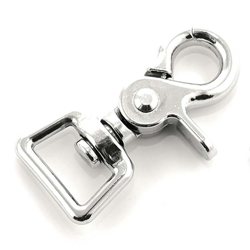 Zinc-coated snap double closure