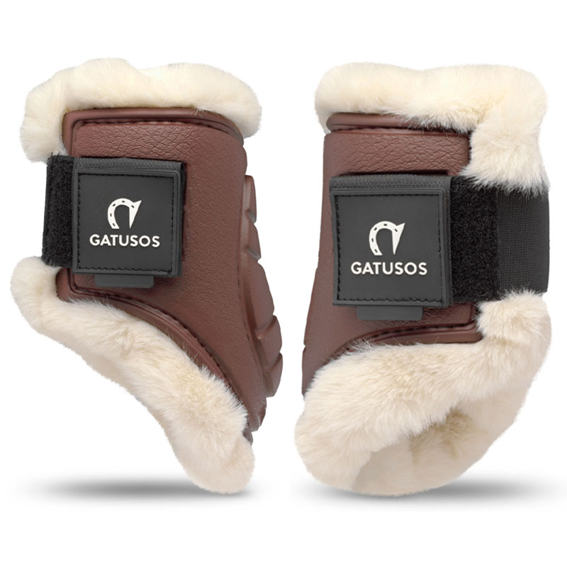 Gatusos fetlock boots deluxe inside protection synthetic shearling