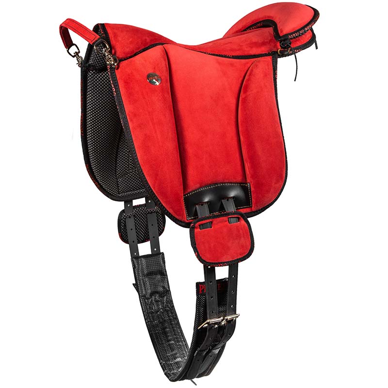 Bareback pioneer leather and neoprene