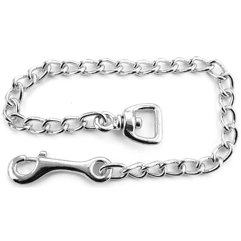 Brass chain for lead