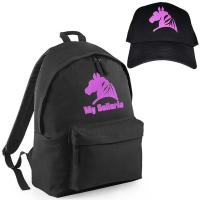 SET CLASSIC BACKPACK AND LIFESTYLE CAP WITH MY SELLERIA EMBROIDERY
