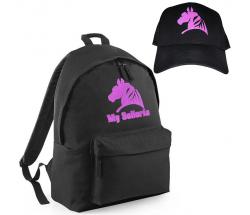 SET CLASSIC BACKPACK AND LIFESTYLE CAP WITH MY SELLERIA EMBROIDERY - 8334