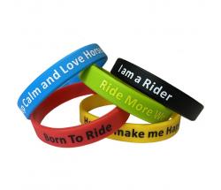 COLORFUL BRACELET WITH EMOTIONAL EQUESTRIAN PHRASE  - 0038