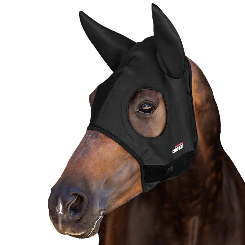 Lami-cell titanium fly mask with ears come best model