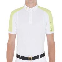 MALE EQUESTRO COMPETITION POLO SHIRT WITH BUTTONS SHORT SLEEVE - 9991