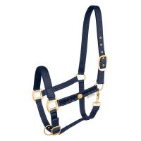 NYLON HALTER WITH VOLANT