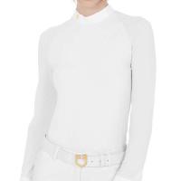 COMPETITION POLO SHIRT EQUESTRO MESH LONG SLEEVES WOMAN