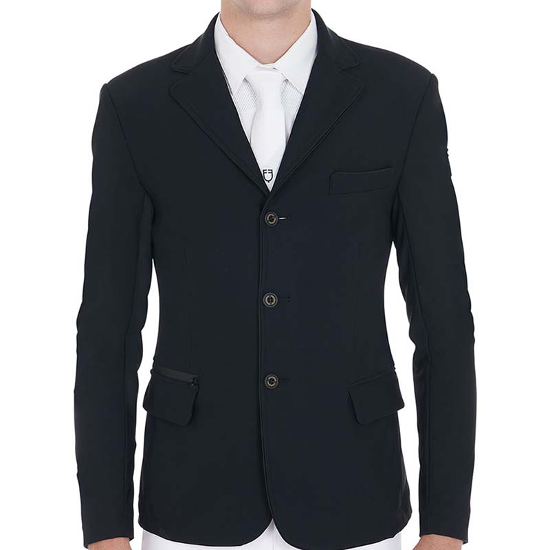 Equestro competition jacket man with zip pocket