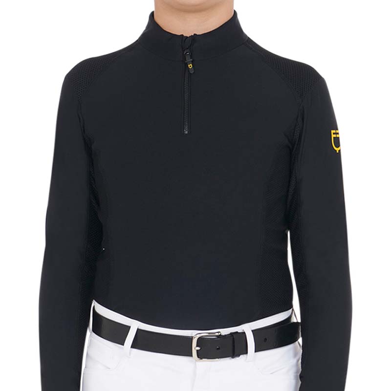 Equestro base layer long sleeve shirt for boys