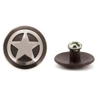 STUD SCREW BURNISHED DECORATION STAR