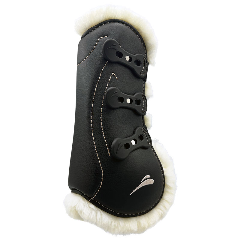 Equick tendon boots glam front fluffy model