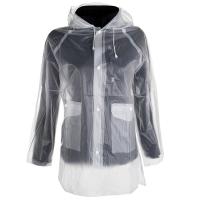 RAIN JACKET UNISEX TRANSPARENT FOR COMPETITION