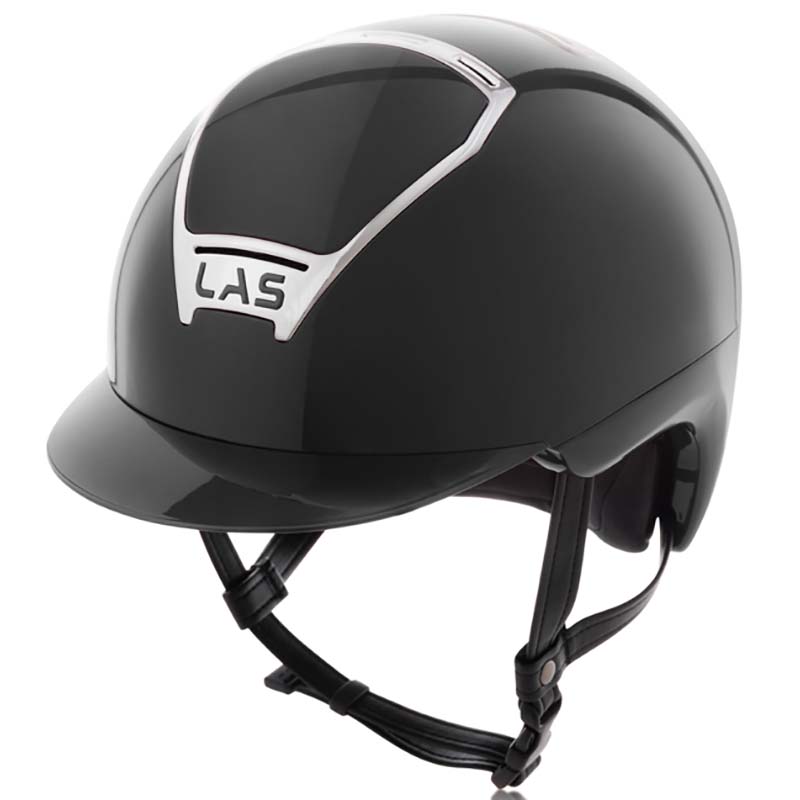 Las riding helmet model opera metal glossy