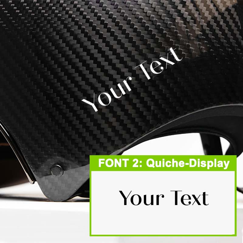 Customization KASK: Name/Text ID TAG - 2117