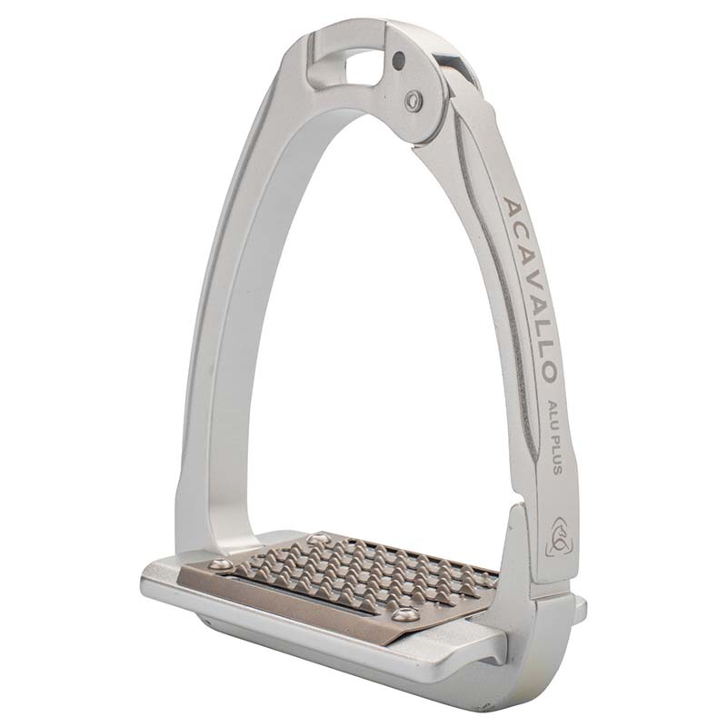 Acavallo alluminium stirrups with laterally opening model Arena Aluplus 2.0 - 3164