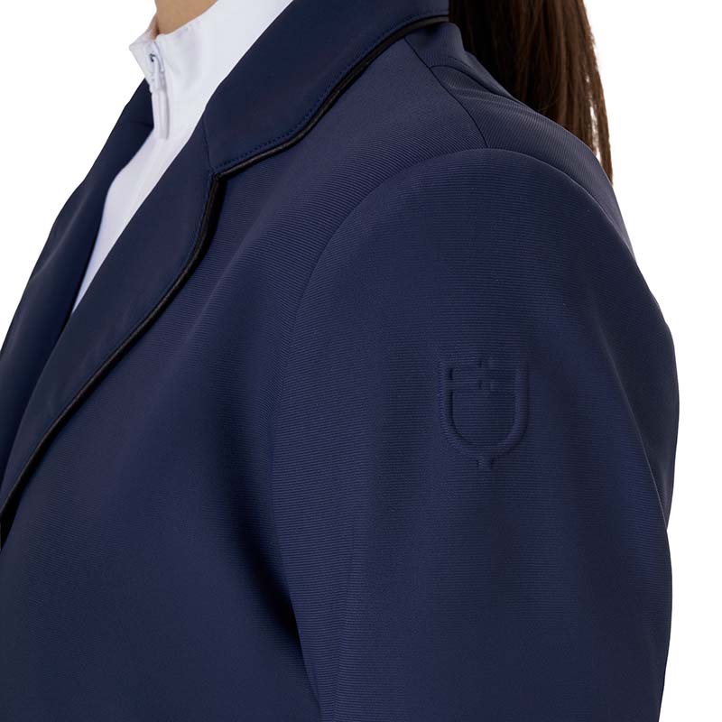 Equestro Show Jacket for Girls in Water-repellent technical fabric - 9806