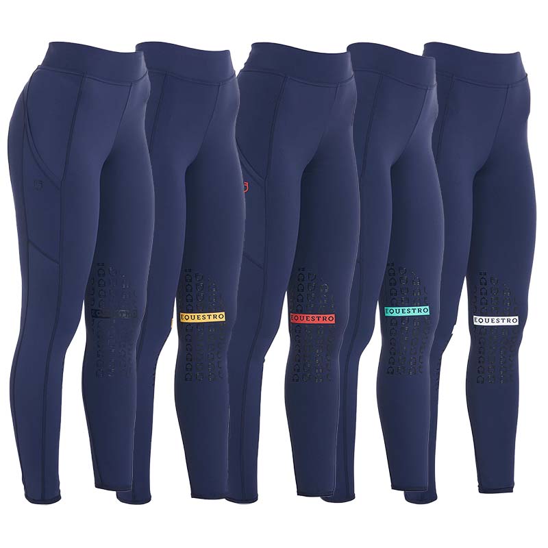 Summer stretch riding leggings mod. kao for women - 3964