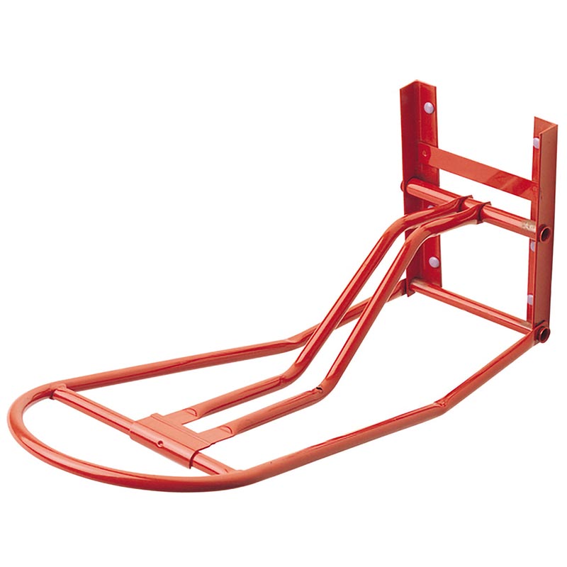Wall folding saddle rack for english saddle