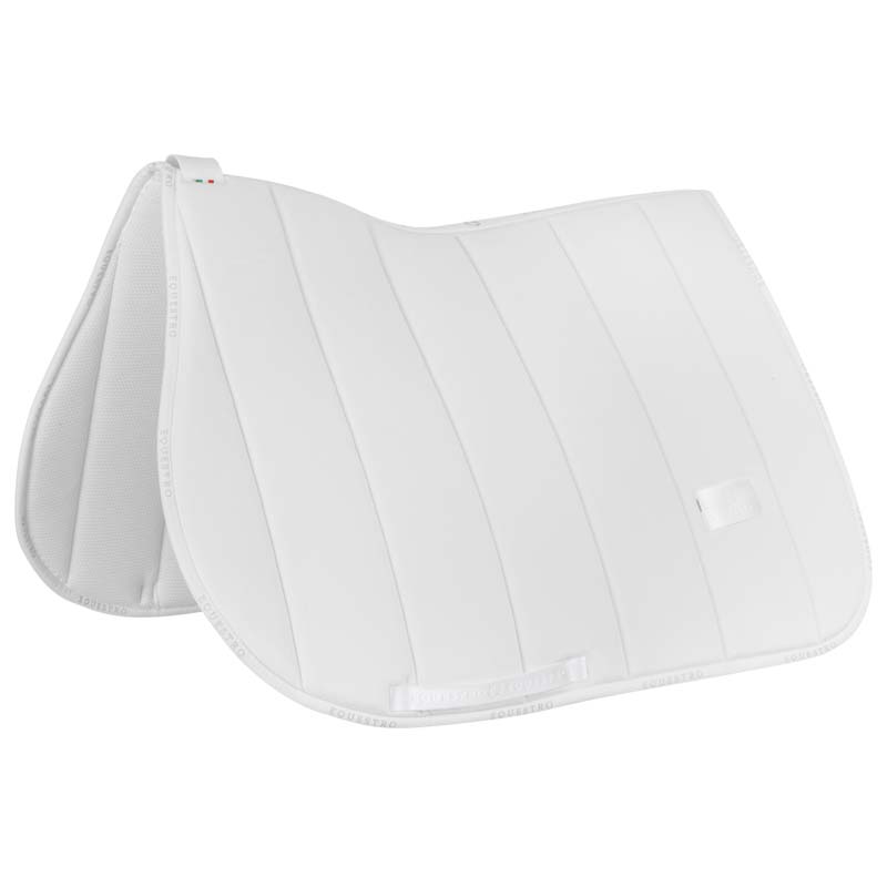 Jumping saddle pad equestro velvet in technical fabric - 3606