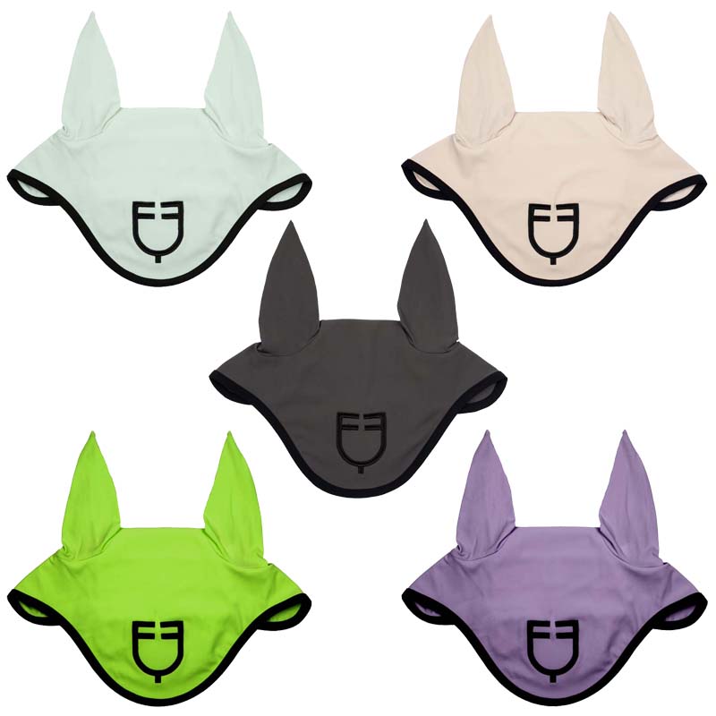 Equestro horse bonnet black line edition - 0603