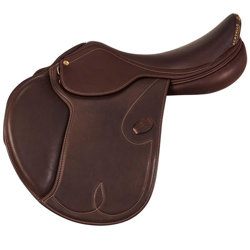 Acavallo jumping saddle model Botticelli with adjustable gullet - 2836
