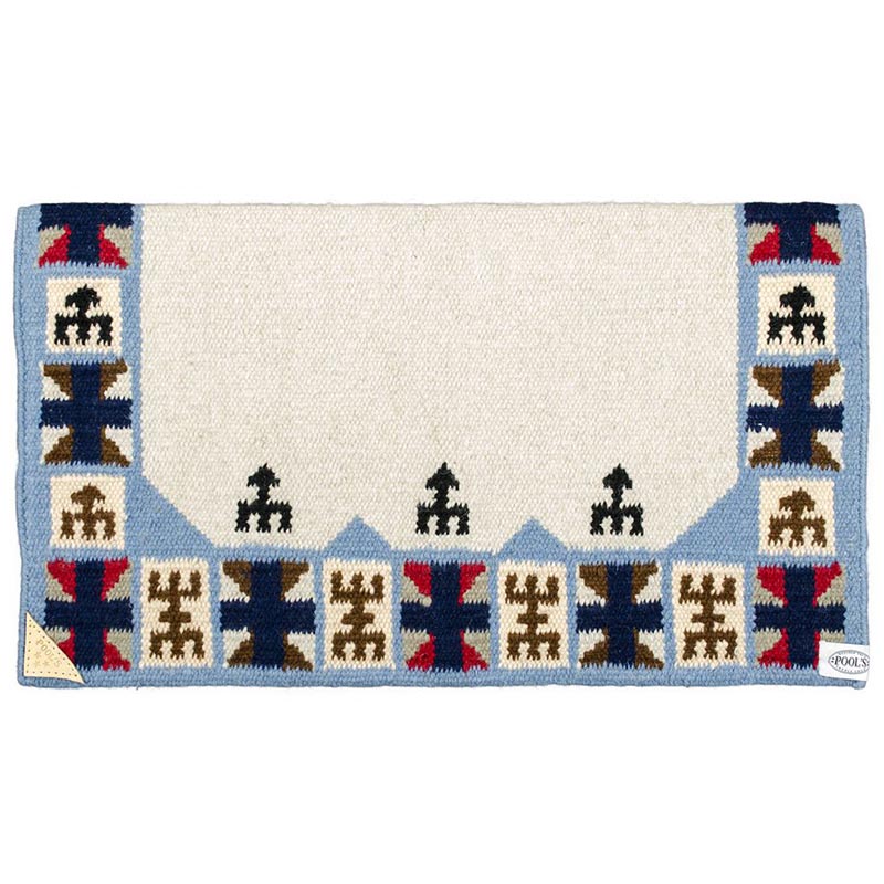 Western sheet rug pure wool pool's star show