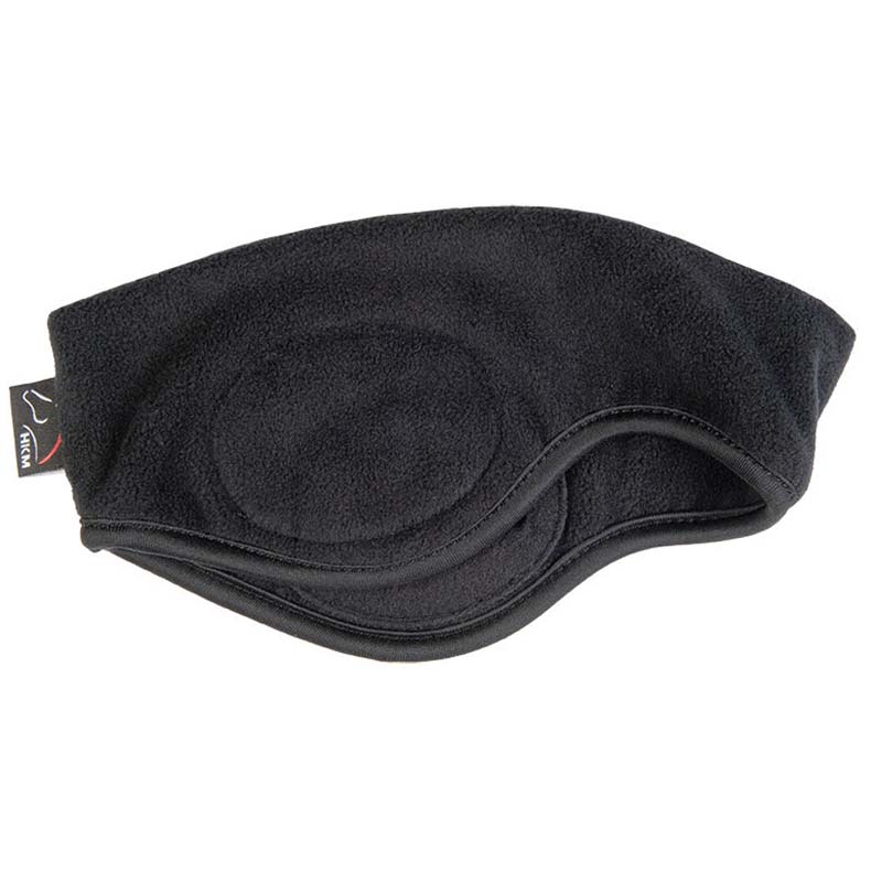 Fleece earmuff headband for riders