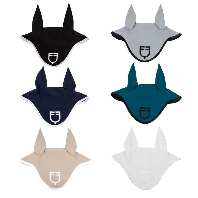 Ear net fly veil equestro gp model with logo - 0571