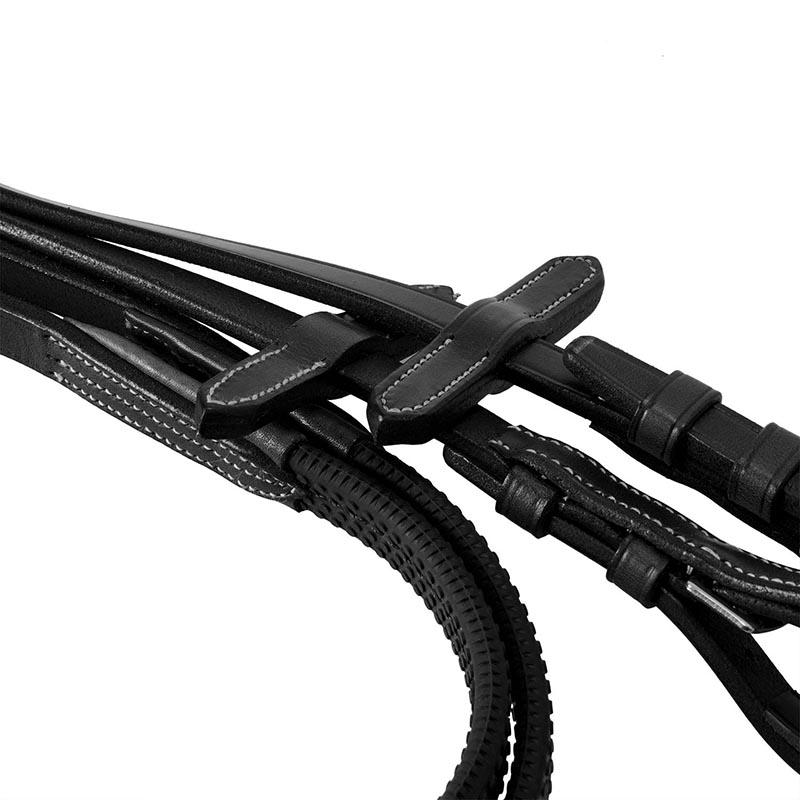 Equestro sparkling english bridle italian leather mexican model - 2339