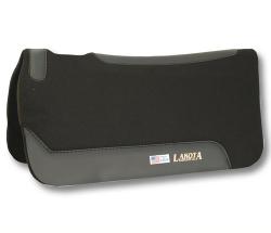 WESTERN NEOPRENE SADDLE PAD WITH FELT ABOVE AND BELOW WITH VENTILATE HOLES - 5068