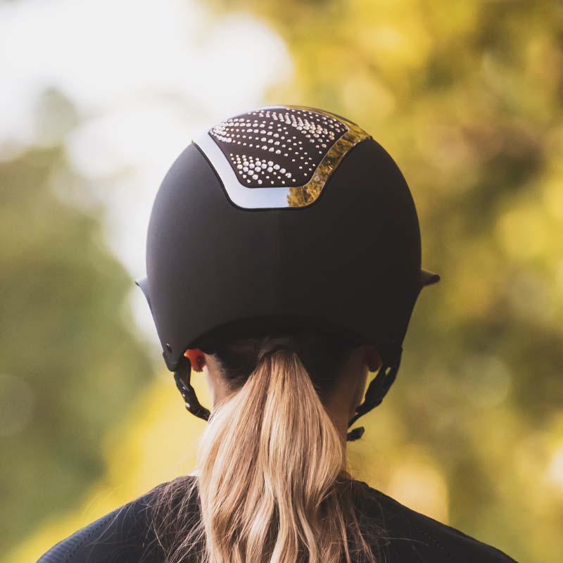 KASK Star Lady ANIMA Flow Riding Helmet - with crystal decoration - 3327