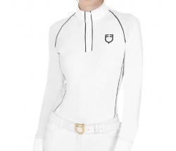 COMPETITION POLO SHIRT EQUESTRO LONG SLEEVE WOMAN - 9855