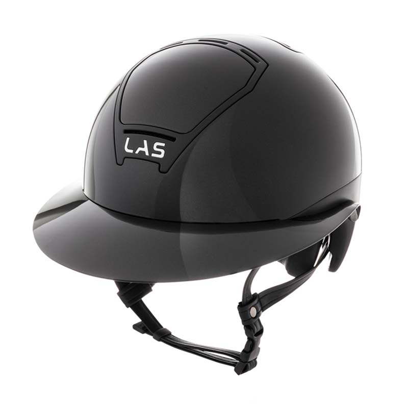 LAS Opera Double LV Riding Helmet with Wide Visor - 3202
