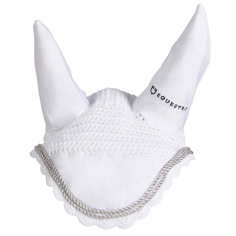 Equestro ear net with cord - 0585