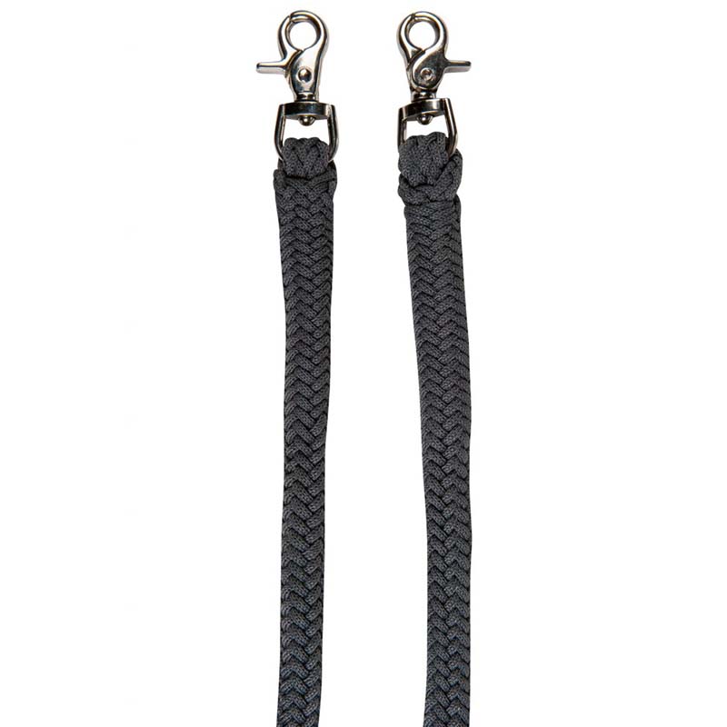 Hkm rope halter with reins strass model - 0328
