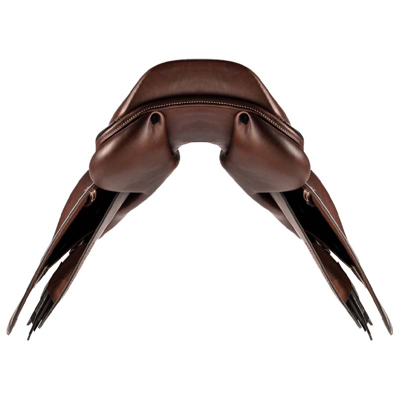 Jumping Saddle VALOR JMP PRINT in Printed Leather - Equiline Saddle Division - 2709