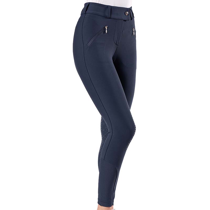 Women evo riding breeches with knee grip - 3972