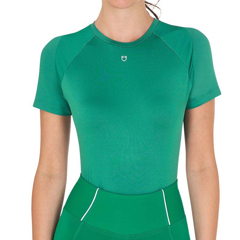 Equestro technical training t-shirt for women - 9057