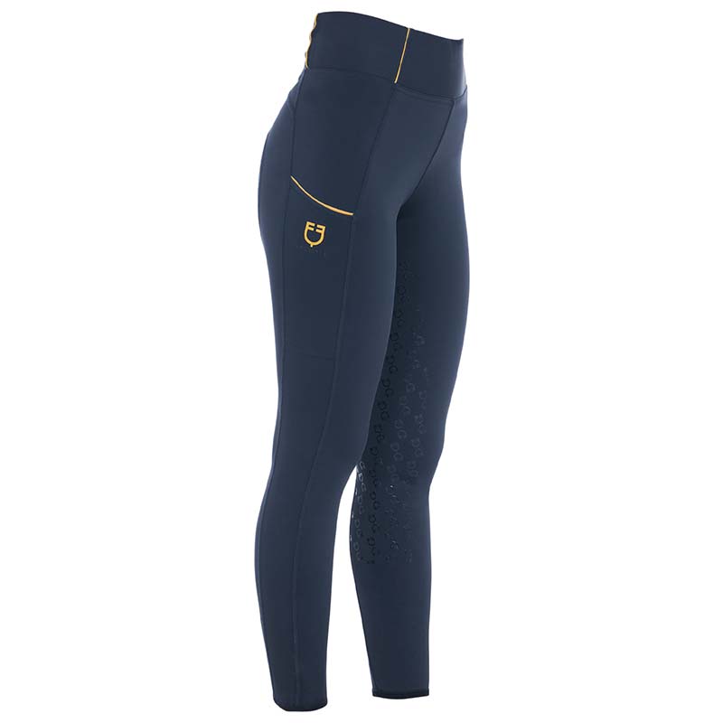 Equestro women’s riding leggings high waist full grip  - 3478