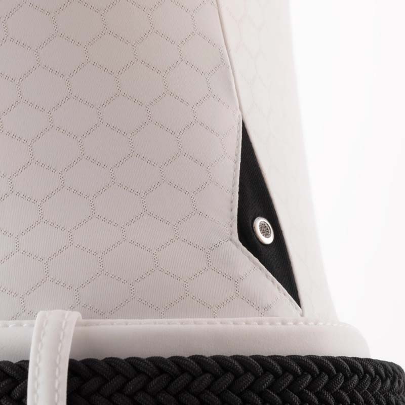 Women Polo Equiline for Competition CUADRO perforated, short sleeve - 9206