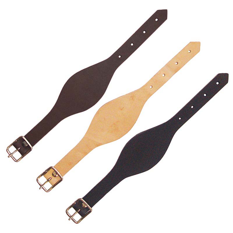 Leather shaped closure for fender